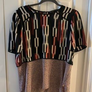 BCBG Maxazria Blouse. Size Large.